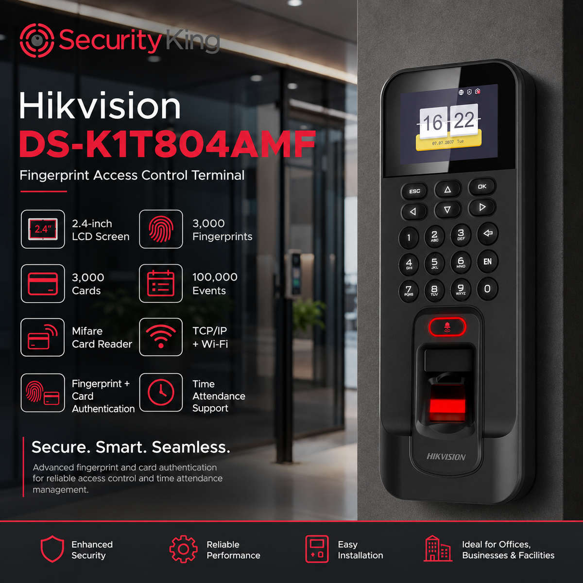 Hikvision Fingerprint Access Control Terminal