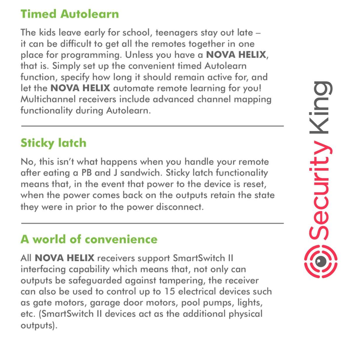 Centurion Nova 2 Button Remote