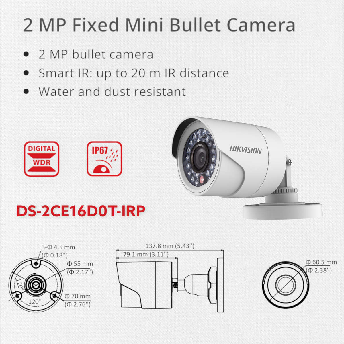Hikvision 8 Channel 1080P DIY CCTV Kit