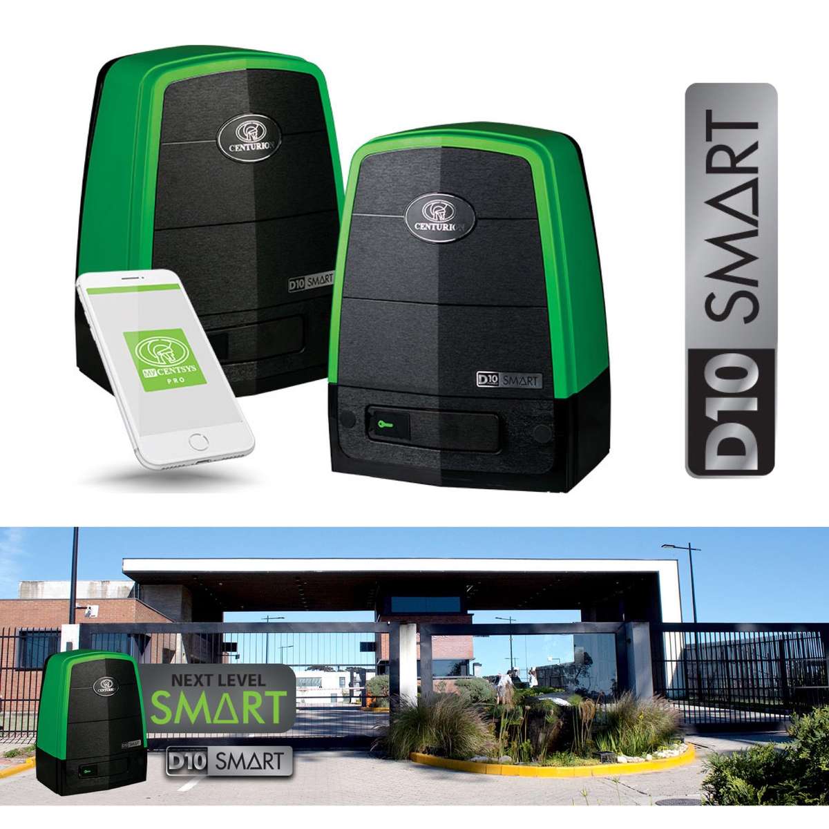 Centurion D10 SMART Gate Motor Only