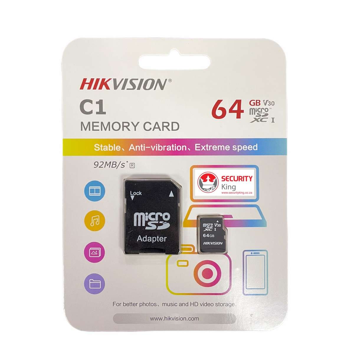 Hikvision Surveillance 64GB SD Memory Card
