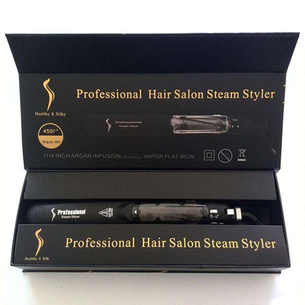 Salon Professional Argan Oil Steam Hair Straightener