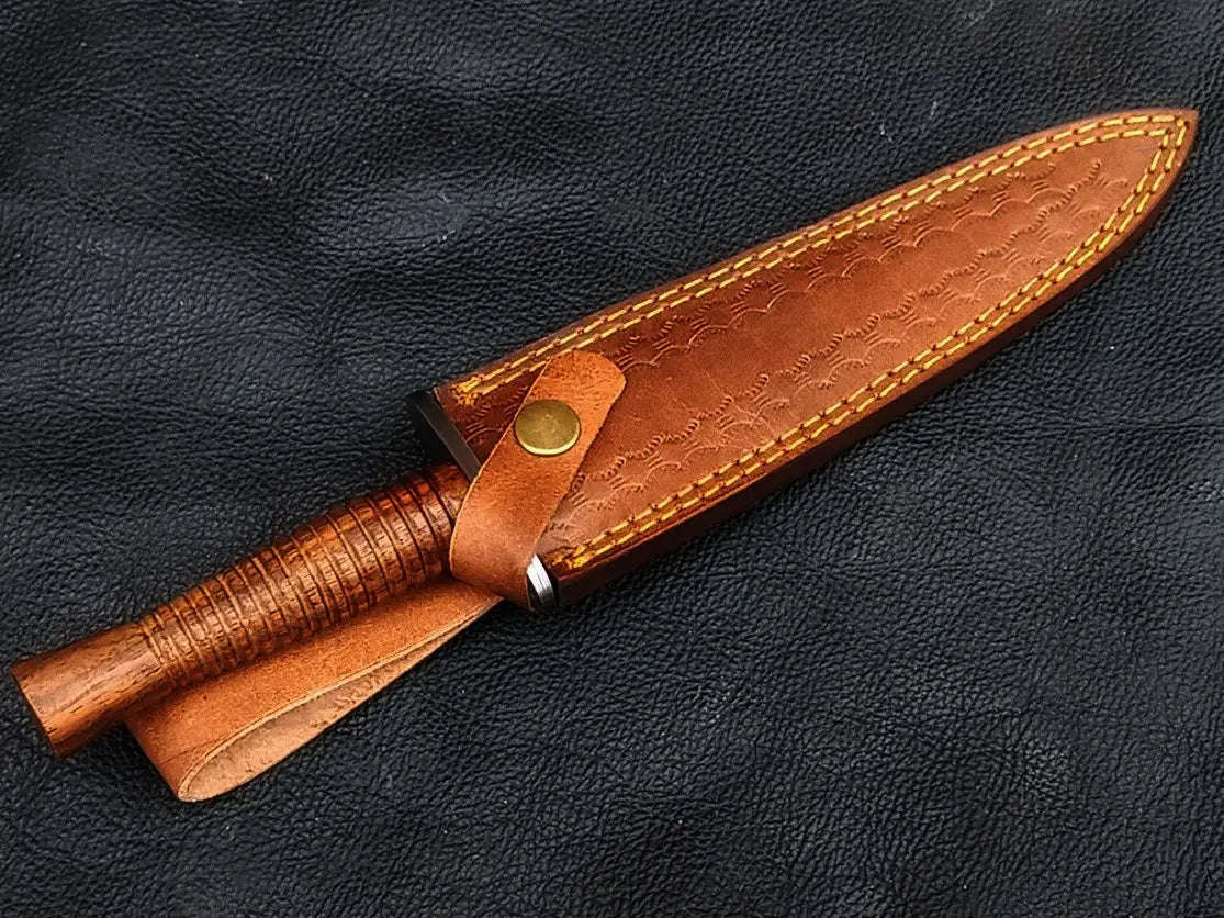 Handmade Damascus Steel British Commando Dagger - C252