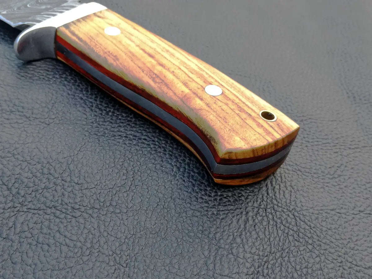 Handmade Damascus Steel Skinning Knife-C12