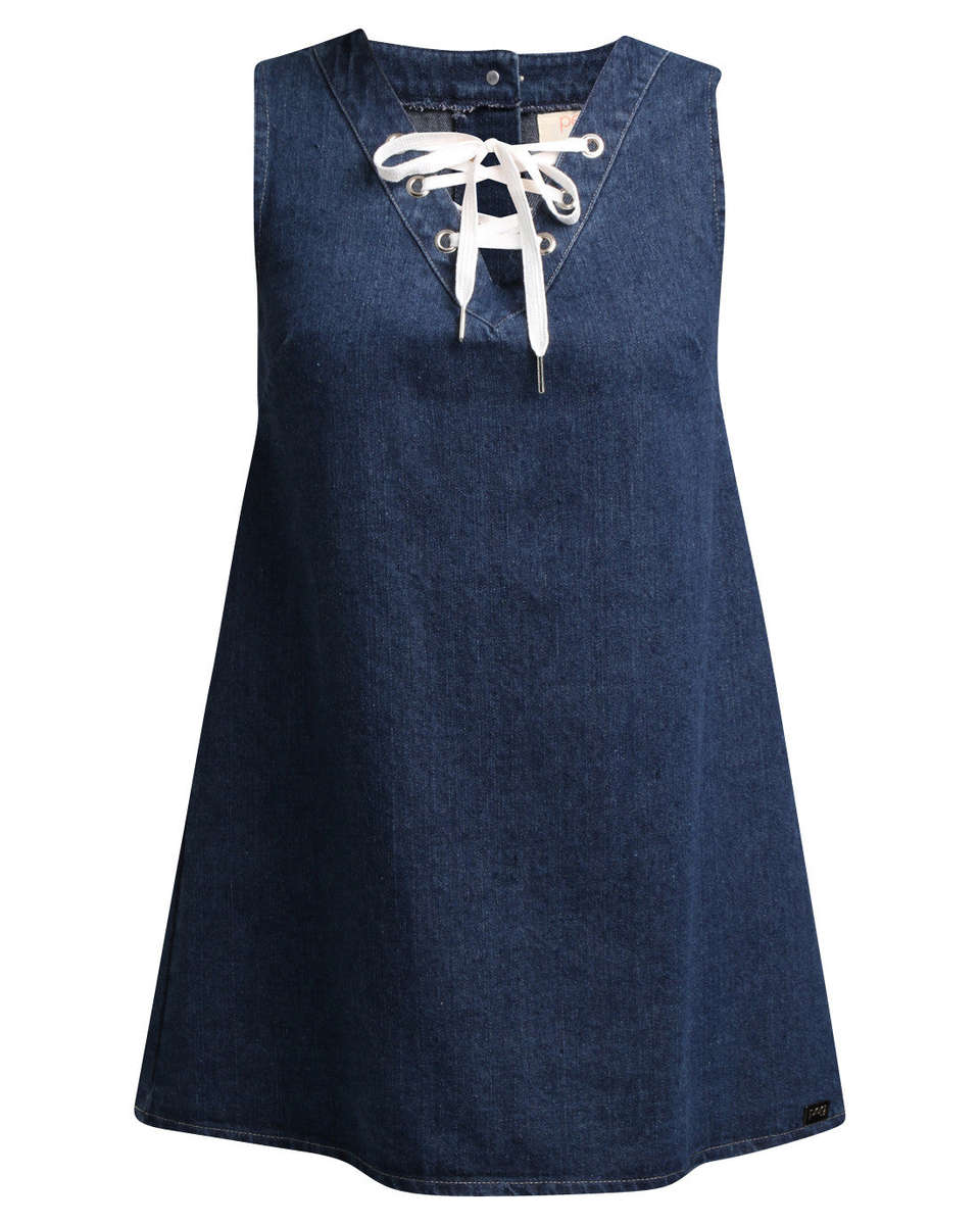 Denim Tunic Dress - M