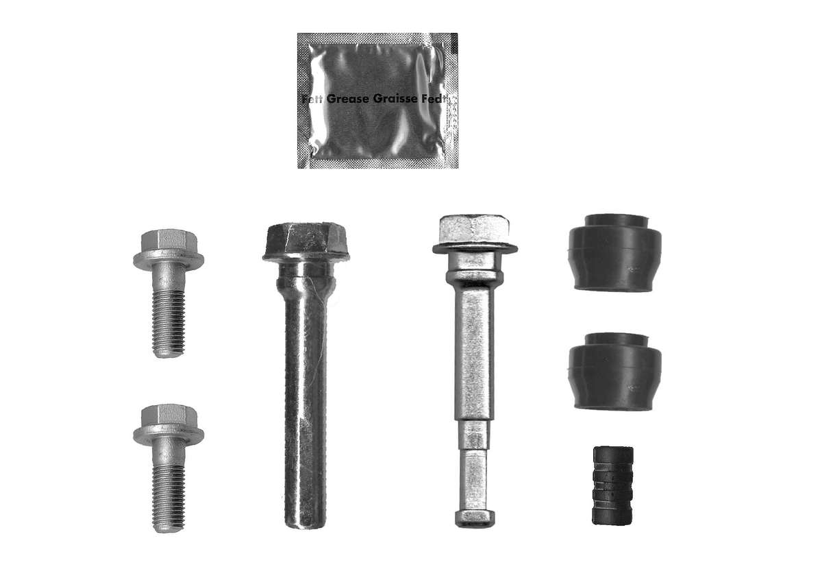 Front Guide Bolt Kit For SUZUKI GRAND VITARA II (JT, TE, TD) 3.2 All-wheel Drive (JB632, TDB4) (N...