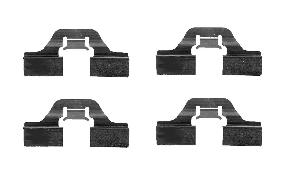 Rear Disc Spring Kit For VW POLO (9N_, 9A_) 1.4 (BLM)(61KW) 02-09