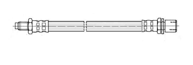 Brake Hose - Abh732 (Argus Motoring)