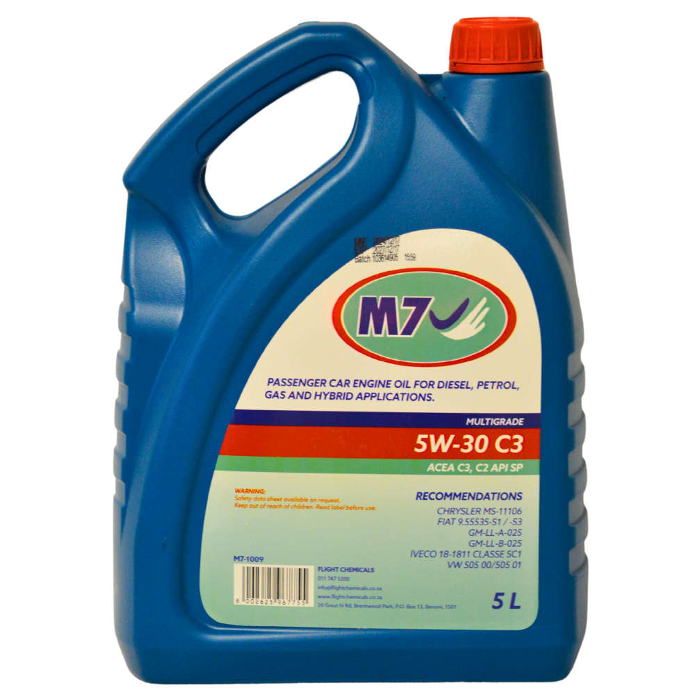 M7 Oil  5W-30 C3 - 5 Litre