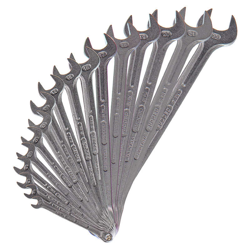 Professional Combination Spanner Set - 17 Piece