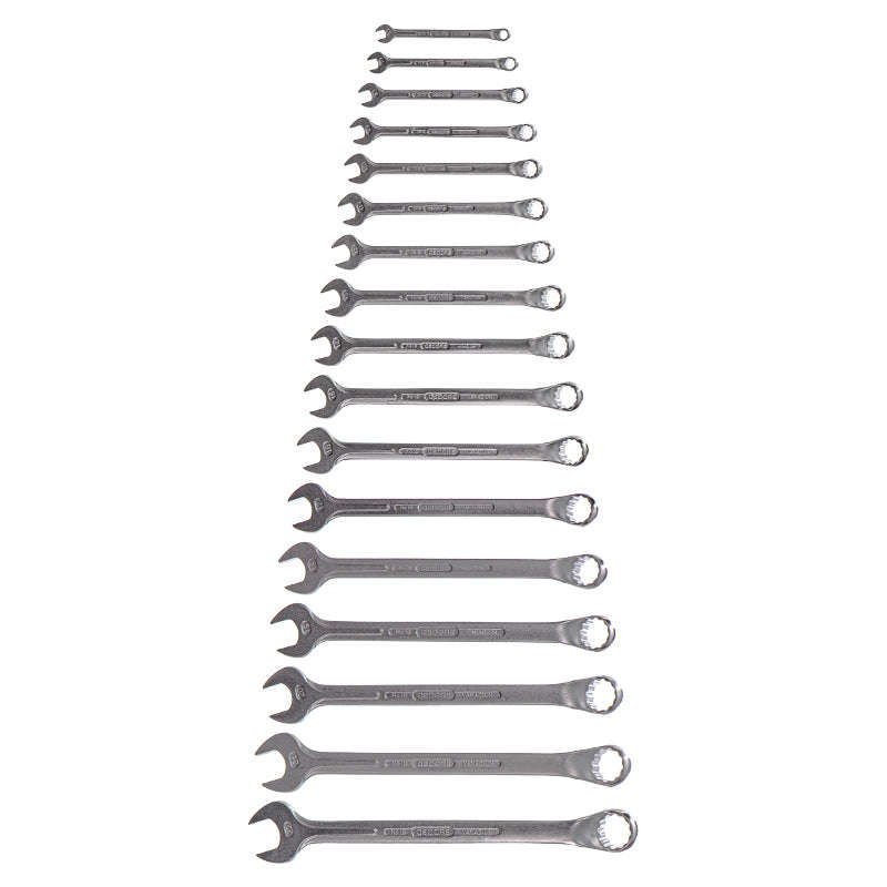 Professional Combination Spanner Set - 17 Piece