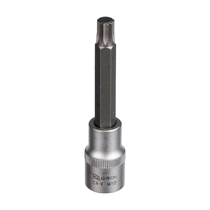 Q-Tech Spline Bit Socket M10