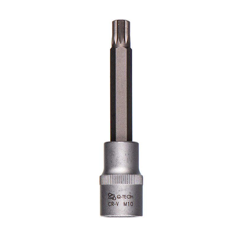 Q-Tech Spline Bit Socket M10