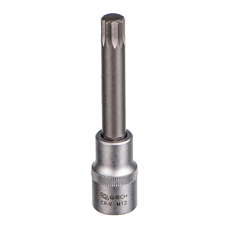 Q-Tech Spline Bit Socket M12