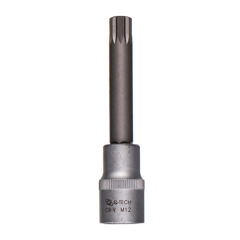 Q-Tech Spline Bit Socket M12