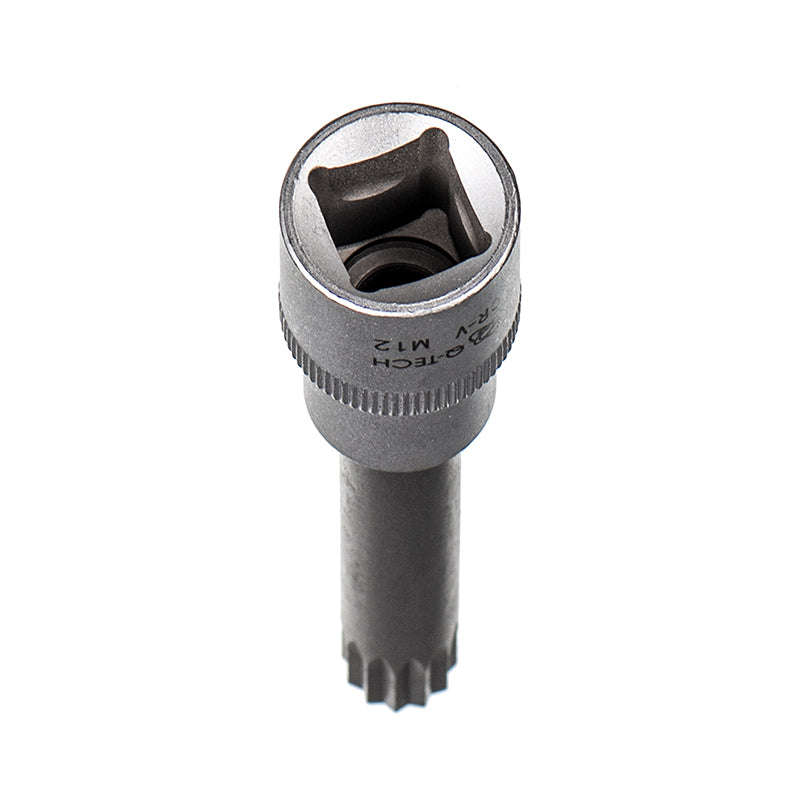 Q-Tech Spline Bit Socket M12