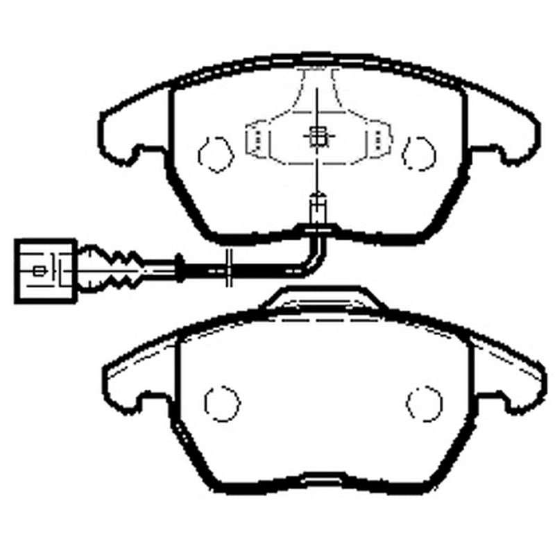 Brake Pad Set - D3553 (Uni Brake)