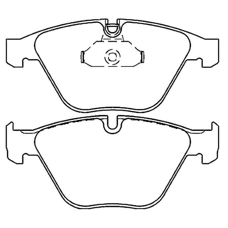 Brake Pads - Front: BMW 330 E90, 335 E92 2006>, X1 E84 2010>