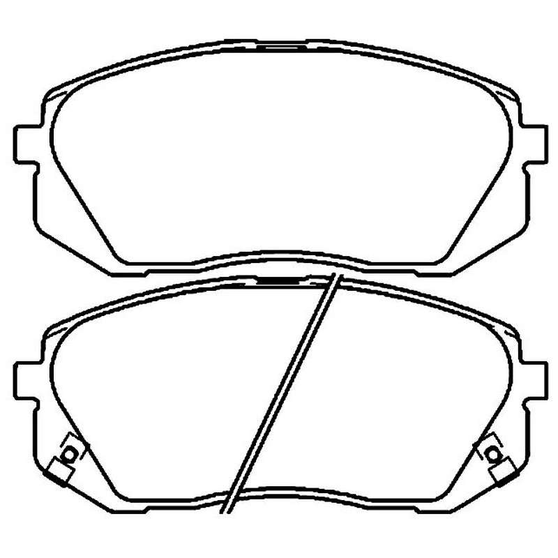 Brake Pads - Front: Hyundai Tucson 05-10, iX35 10>, Kia Sportage 10>