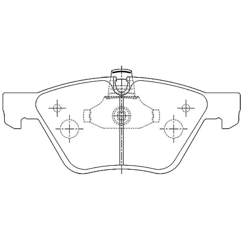 Brake Pads - Front: BMW 1 Series E87 2005