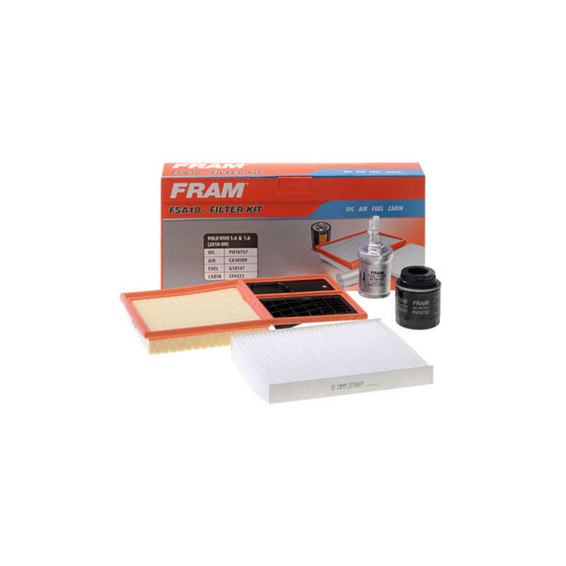 FRAM Filter Kit - Polo Vivo 1.4 & 1.6, Year: 2010 on