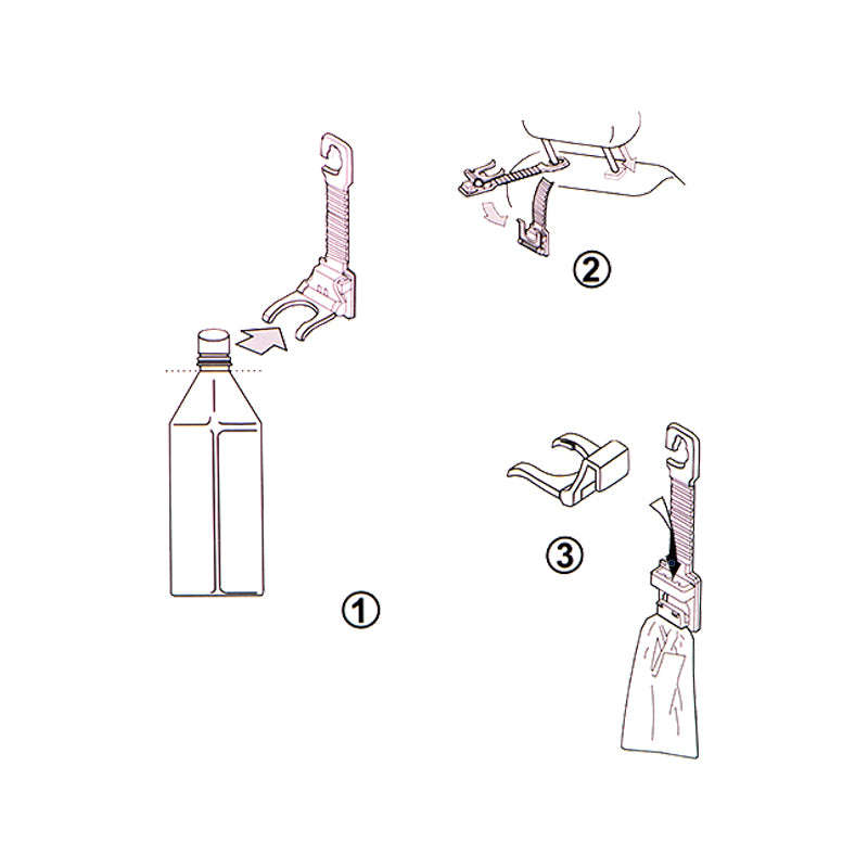 Car Drink Clip - 2 Piece - G35359 (Argus Motoring)