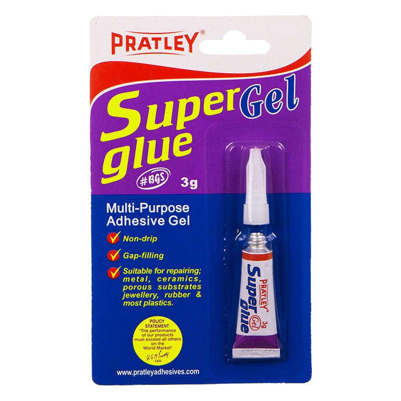 Super Glue Gel - P98009 (Pratley)