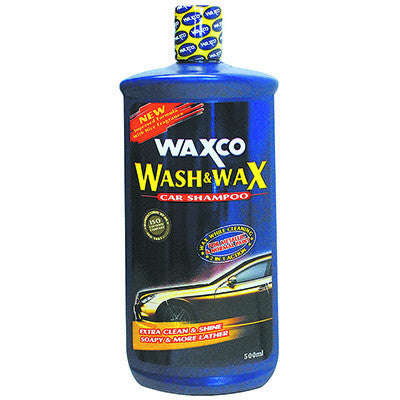 Wash and Wax Car Shampoo