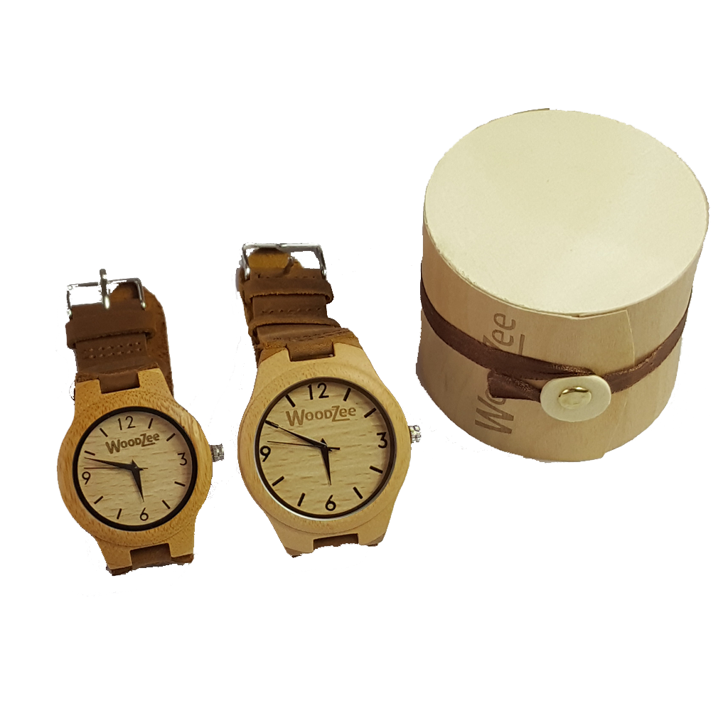For Us - Bamboo Couples Watch - For Us