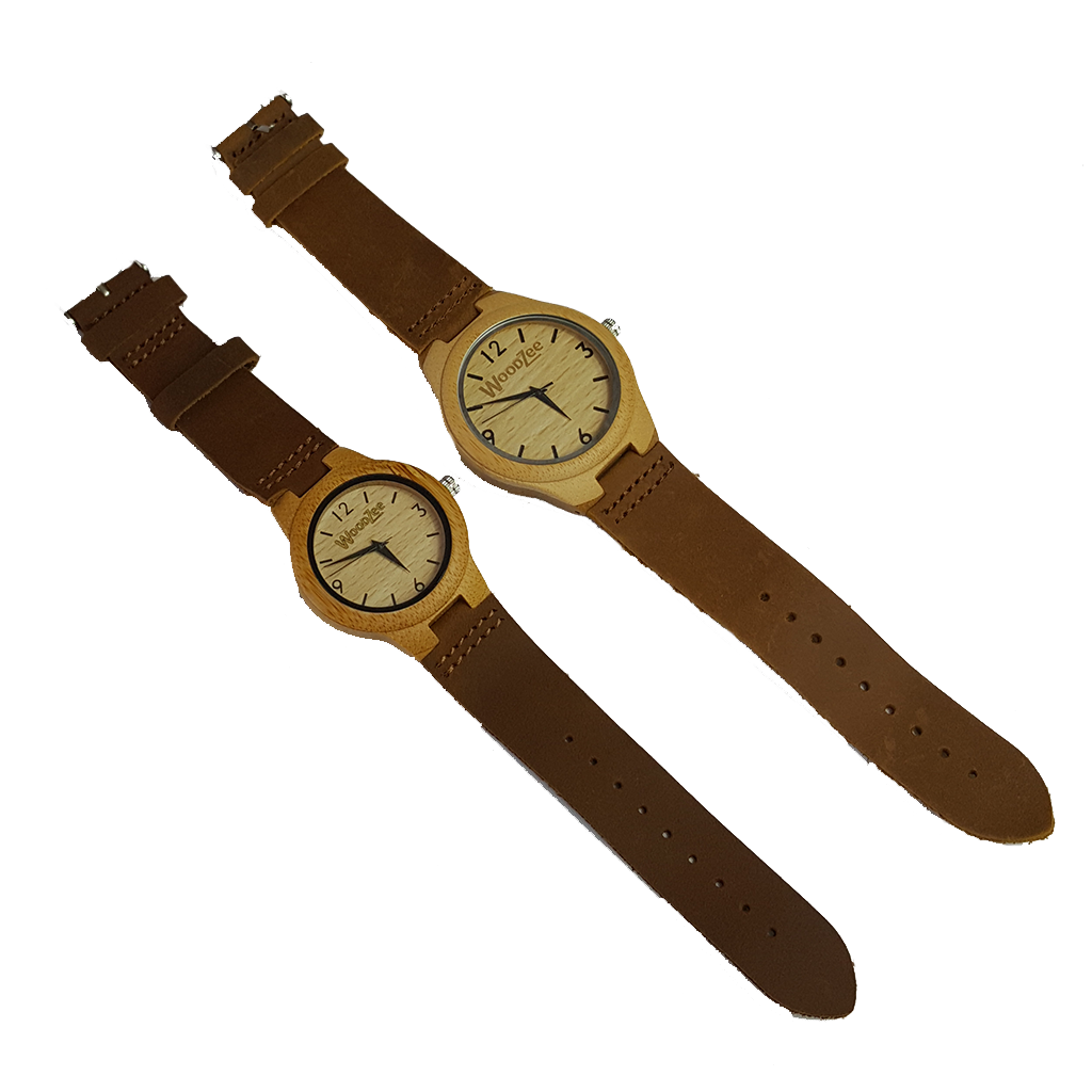 For Us - Bamboo Couples Watch - For Us