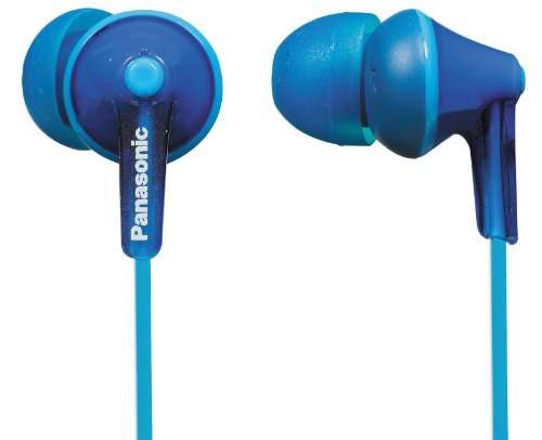 Panasonic RP-HJE125E-A Ergo Fit In-Ear Headphone - Blue