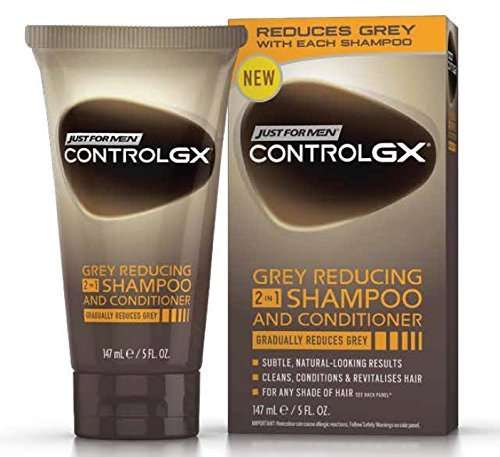 Just For Men Control GX 2-in-1 Shampoo and Conditioner, 147 ml
