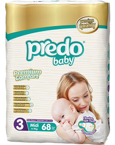 Predo Baby Size 3 Jumbo Pack