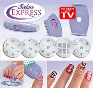 Salon Express Nail art stamping kit