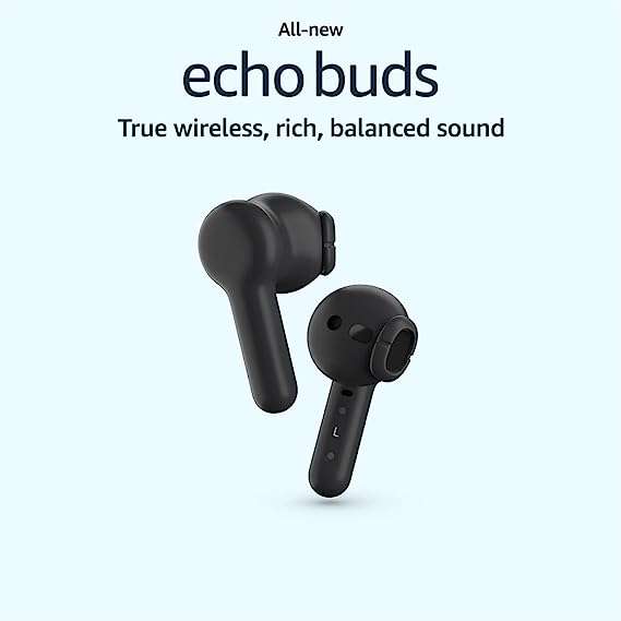 Amazon Echo buds (2023, Black, In Stock Import)