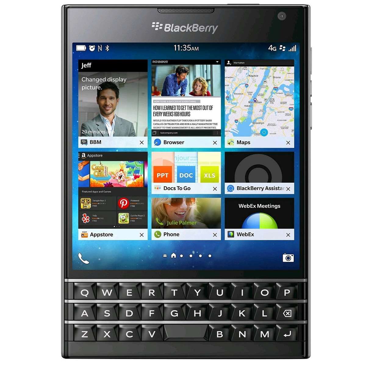 Blackberry Passport (32GB, Black, Special Import)