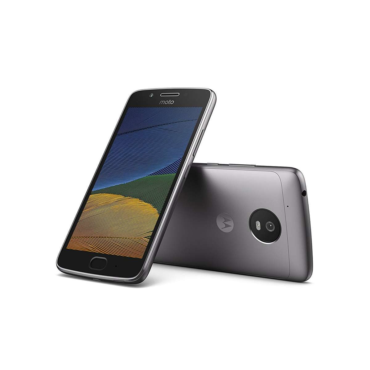 Motorola Moto G5 (16GB, Single Sim, Lunar Grey, Special Import)