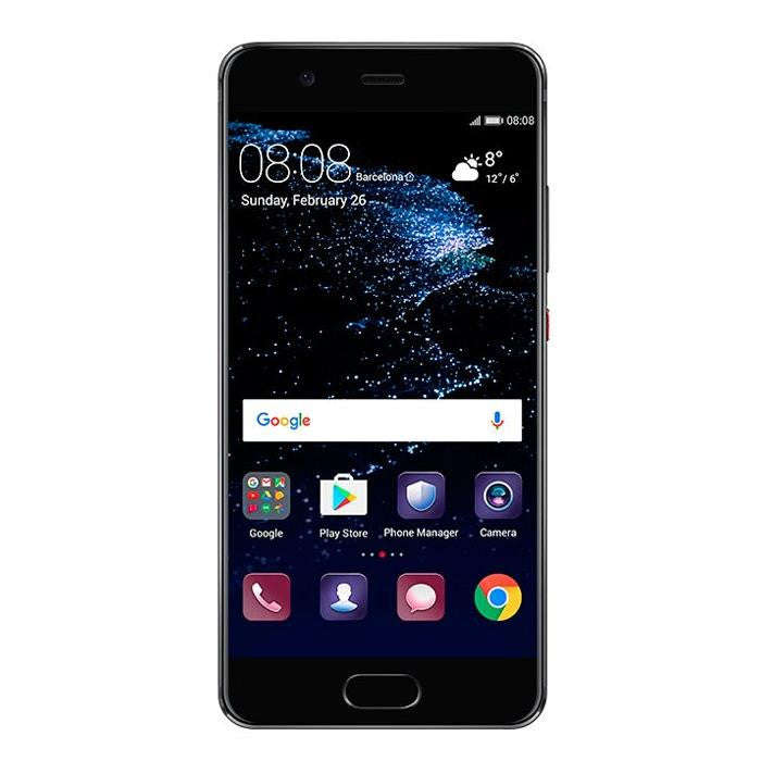 Huawei P10 (64GB, Dual Sim, Midnight Black, Special Import)