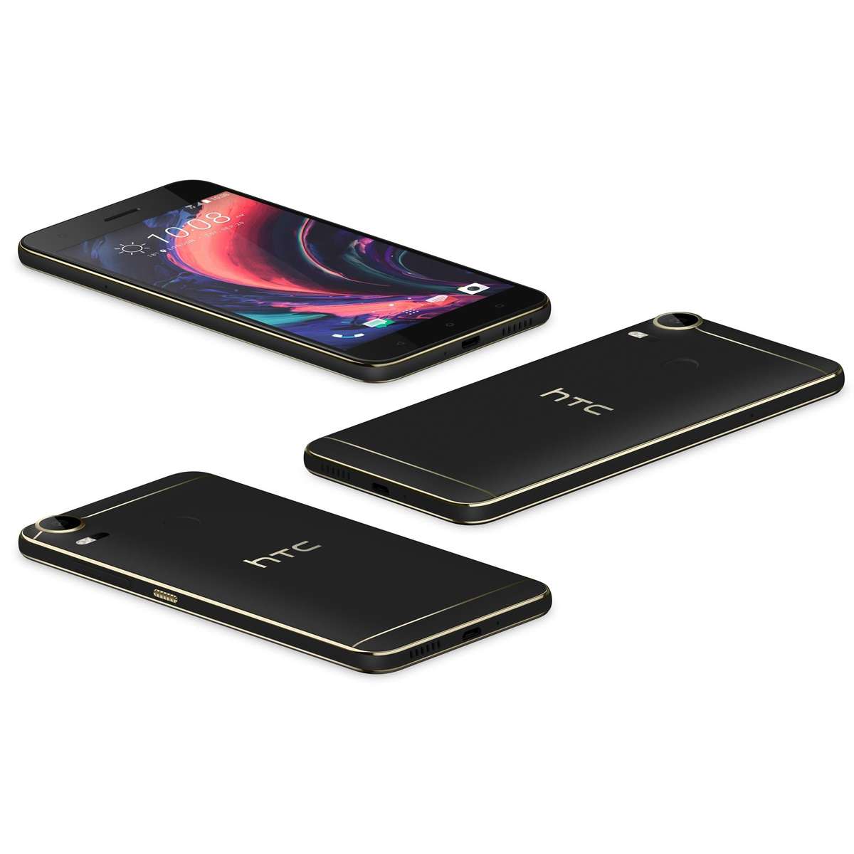 HTC Desire 10 Lifestyle (Dual Sim, Stone Black, Special Import)