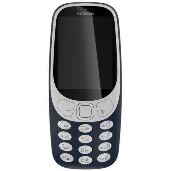 Nokia 3310 (2017, 16MB, Single Sim, Dark Blue, Local Stock)