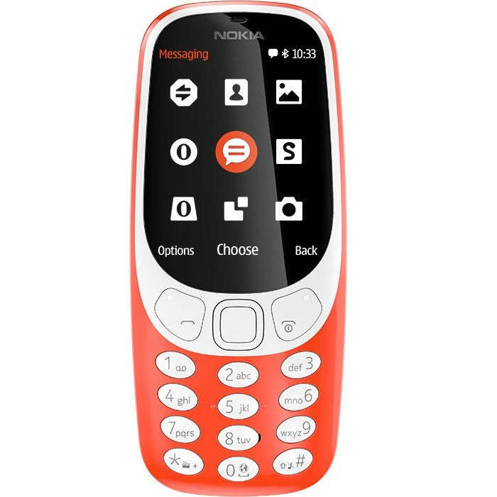 Nokia 3310 (2017, 16MB, Single Sim, Warm Red, Local Stock)