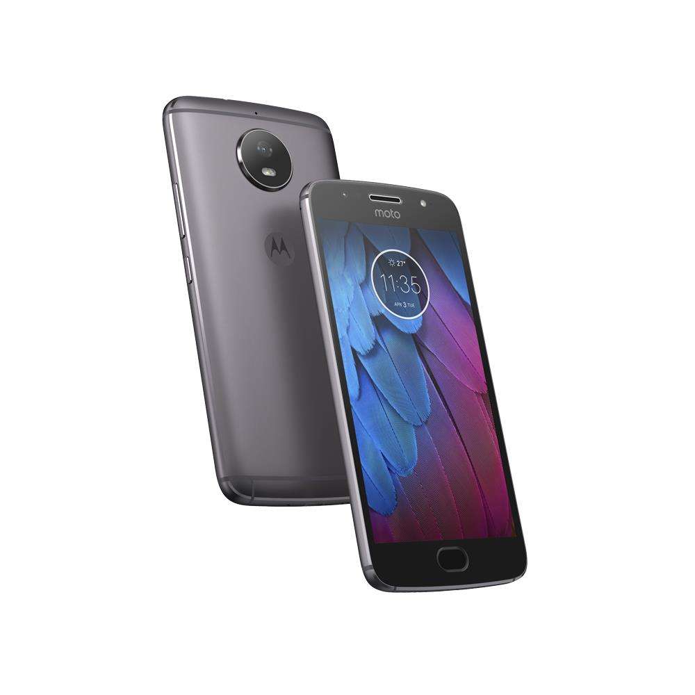 Motorola Moto G5S (Dual Sim, 3GB, Lunar Grey, Special Import)