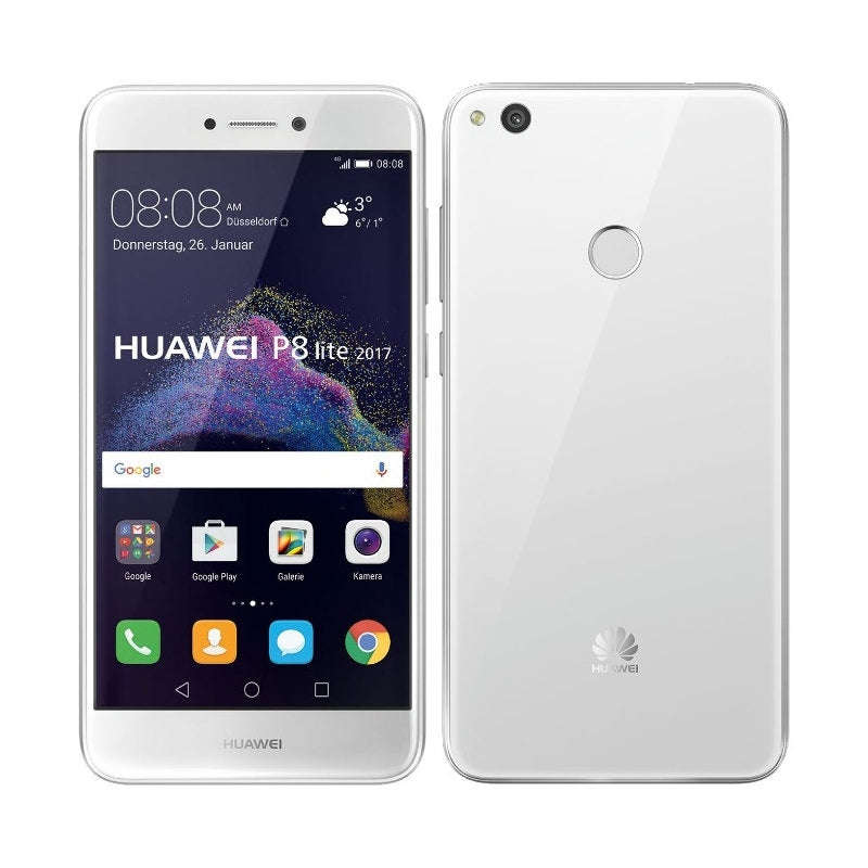 Huawei P8 Lite (2017, White, Single Sim, Local Stock)