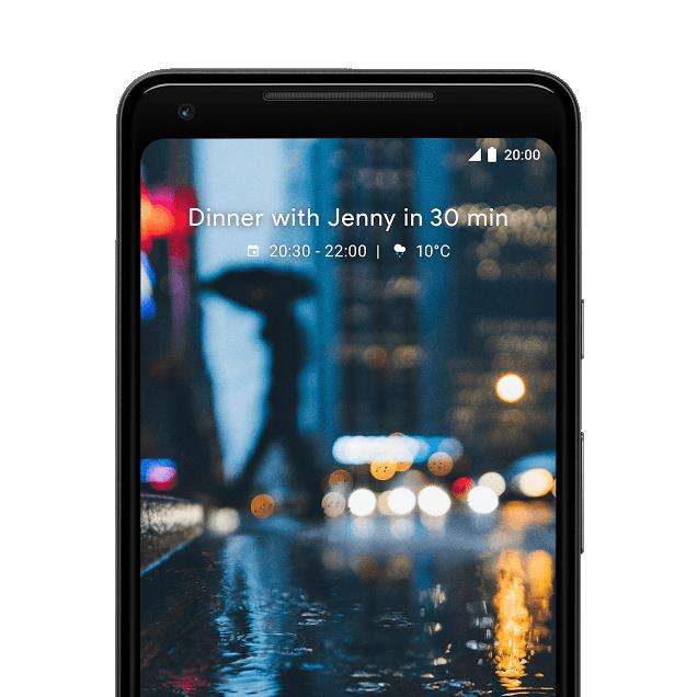 Google Pixel 2 XL (64GB, Black & White, Special Import)