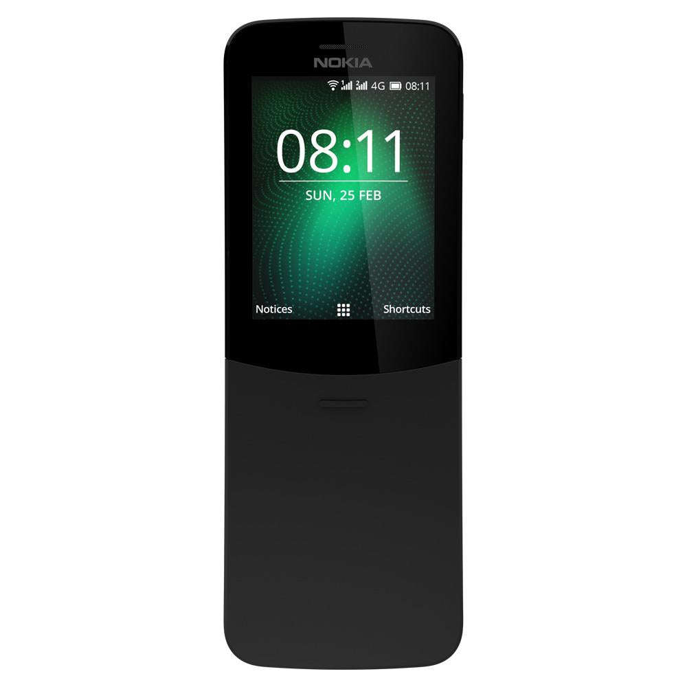 Nokia 8110 (Dual Sim, Black, 4G, Special Import)
