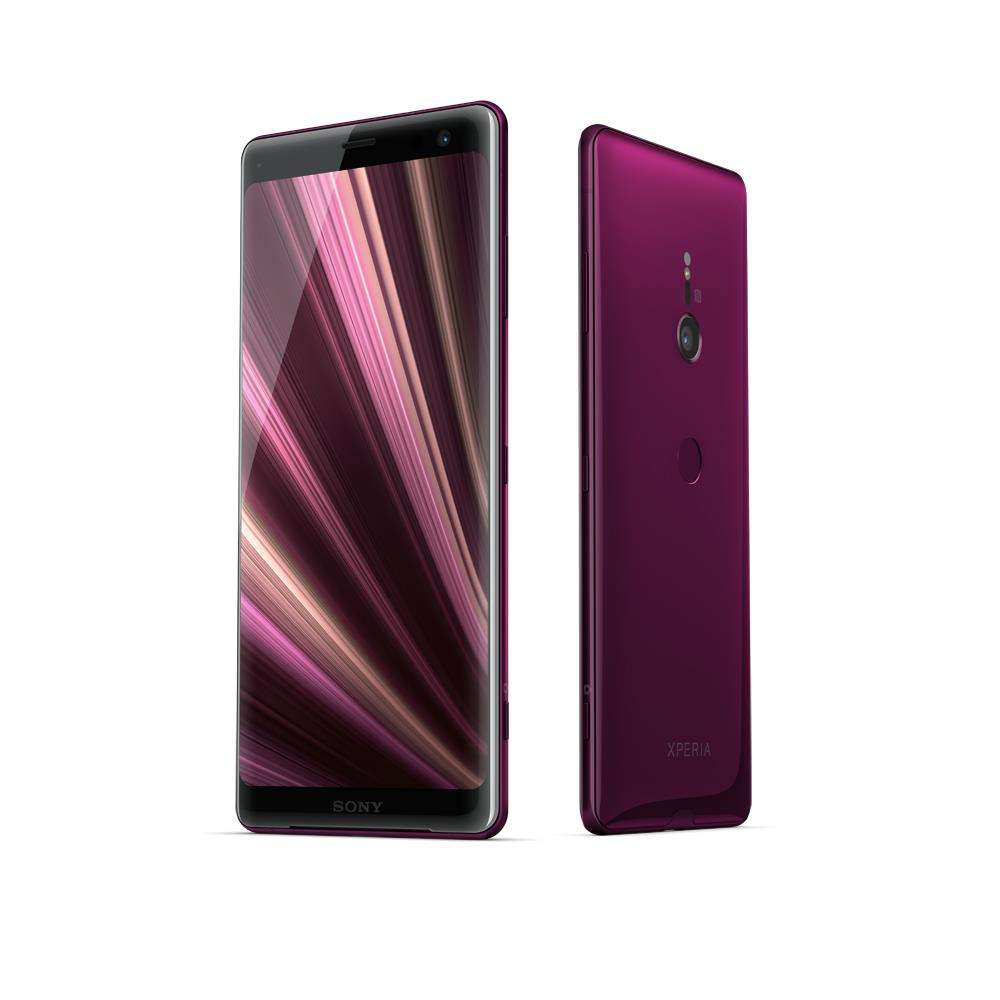 Sony Xperia XZ3 (64GB, Bordeaux Red, Dual Sim, Special Import)