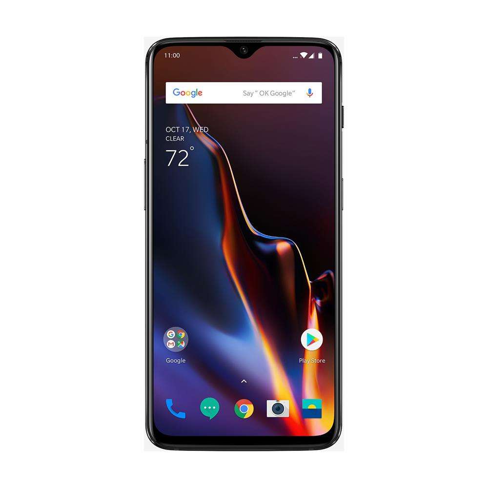 OnePlus 6T (128GB, Dual Sim, Mirror Black, Special Import)