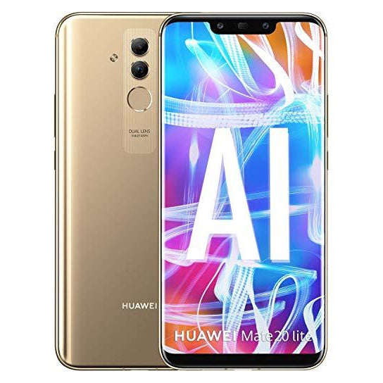 Huawei Mate 20 Lite (64GB, Dual Sim, Gold, Special Import)