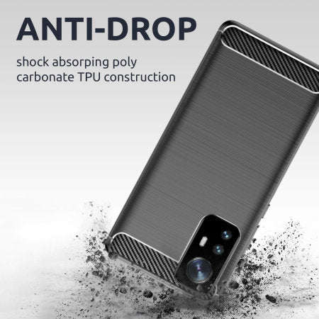 Olixar Sentinel Xiaomi 12 Case And Glass Screen Protector (Black, )