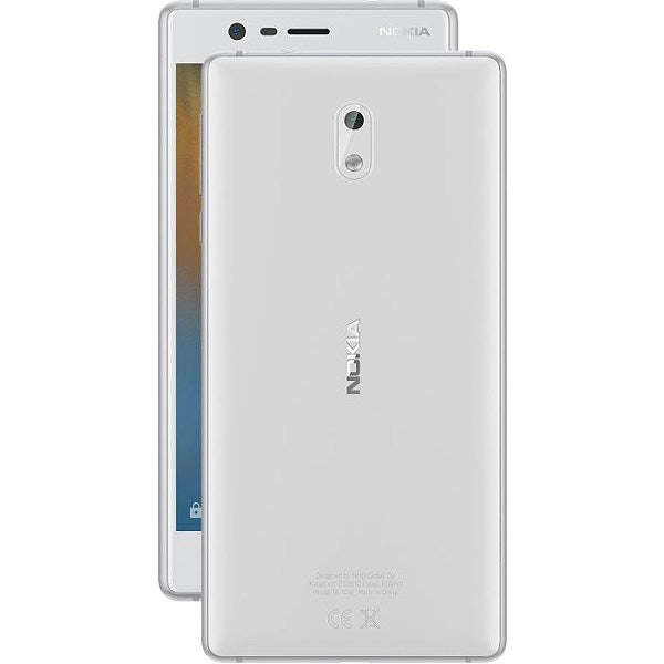 Nokia 3 (Pre-Owned, 16GB/2GB, Silver White, Single Sim, Local Stock)